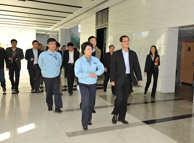 上海市知识产权局局长吕国强对hth手机app下载知识产权工作进行调研