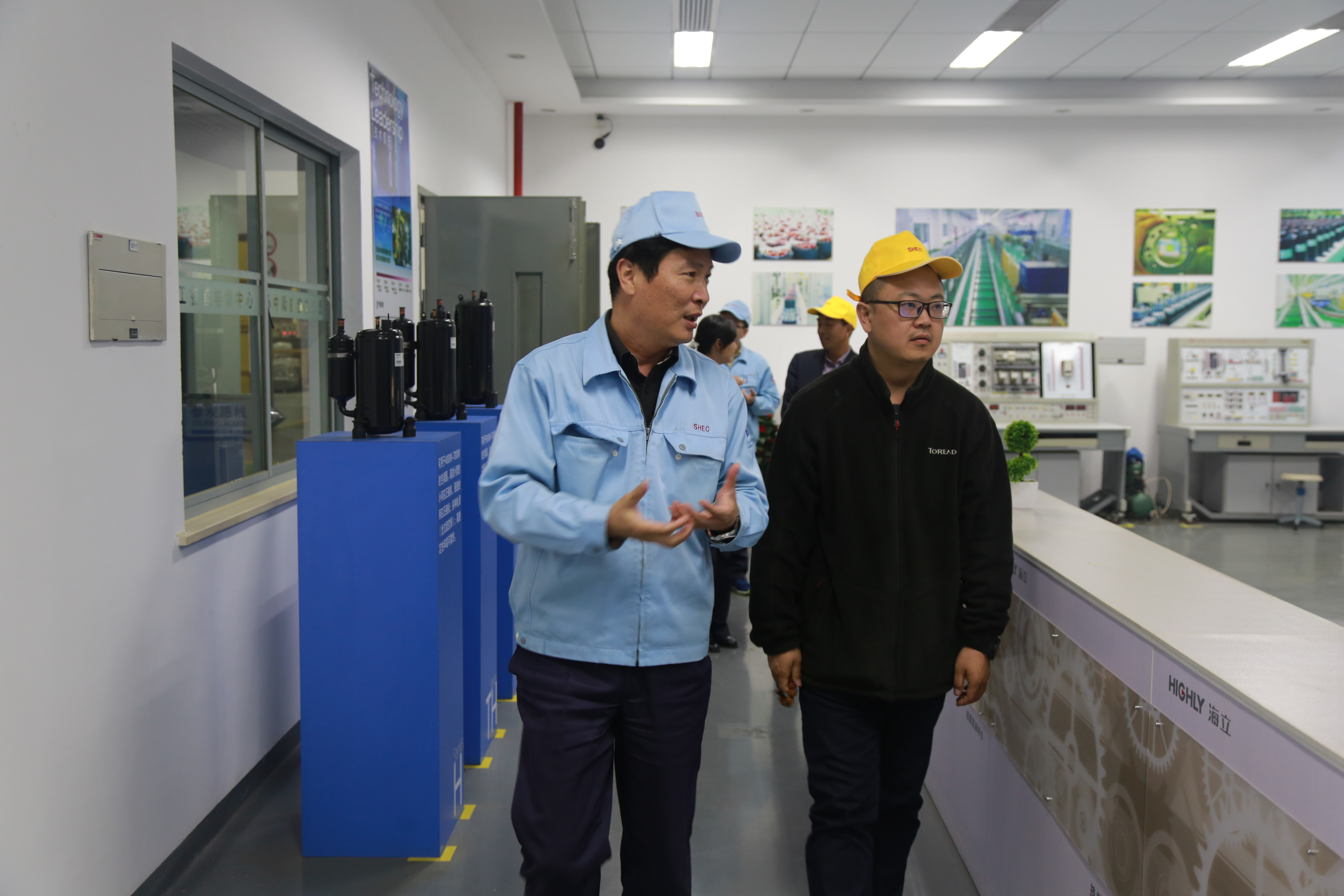 国家科技部火炬中心高新技术企业处高金鹏处长参观南昌hth手机app下载