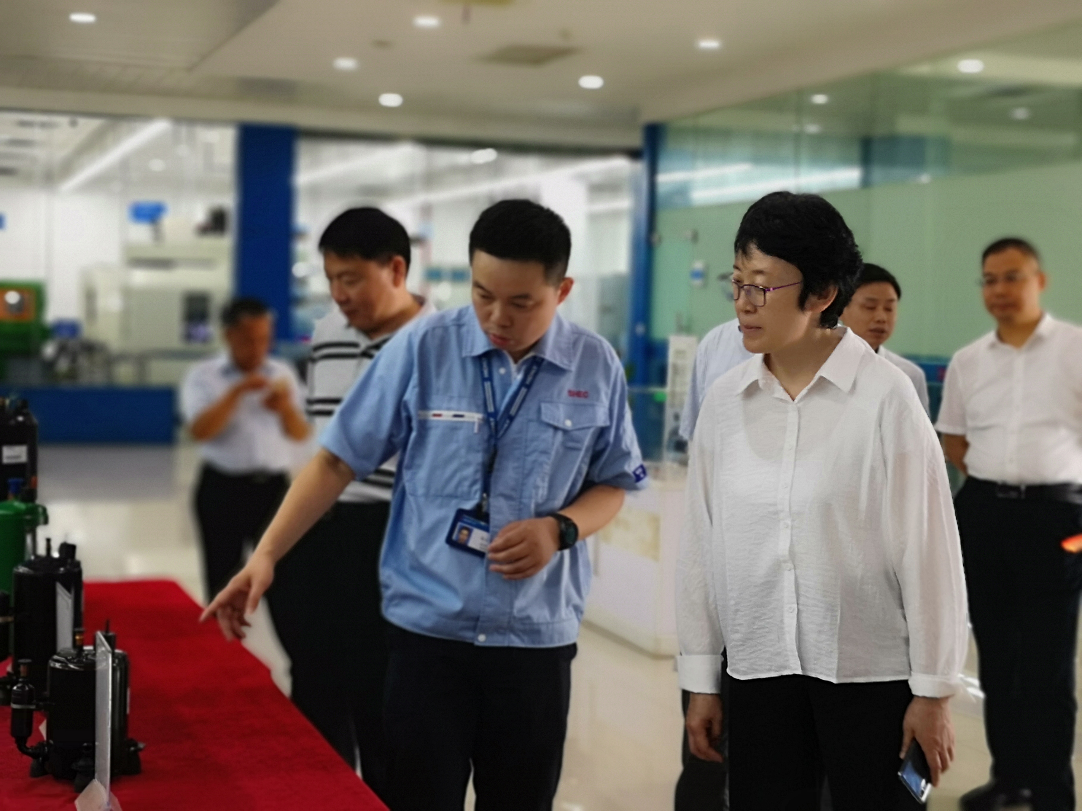 国务院第十四督导组组长黄艳一行参观调研南昌hth手机app下载