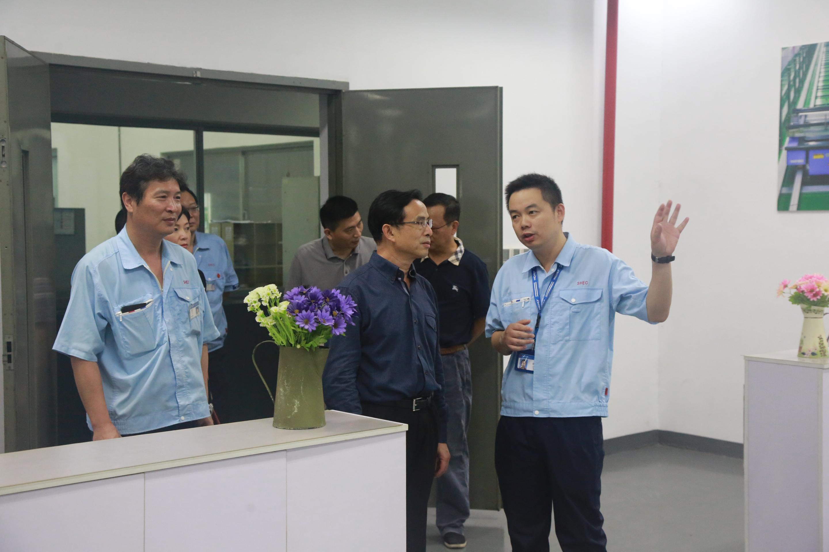 南昌市总工会主席李福如到南昌hth手机app下载参观调研