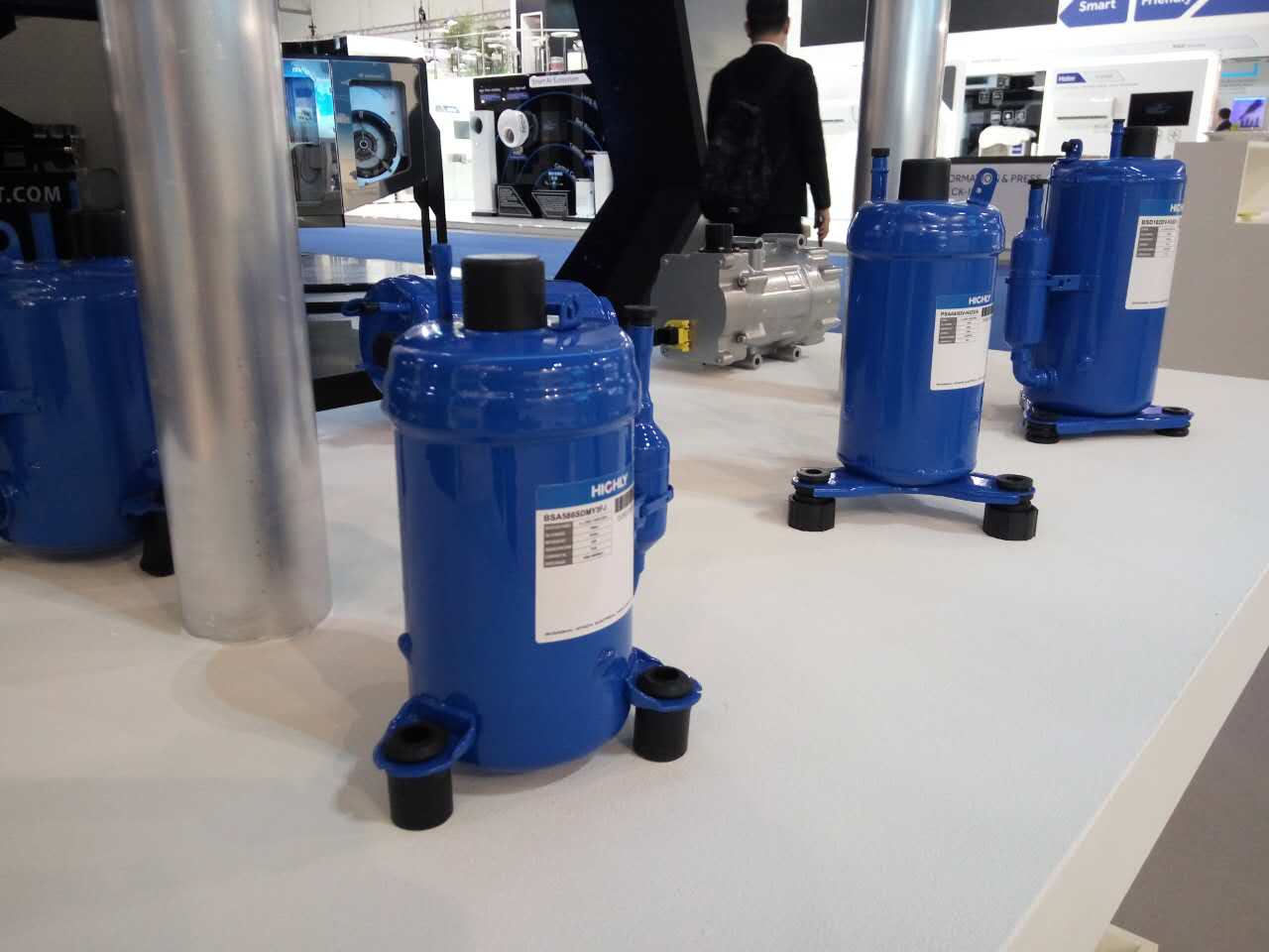 hth手机app下载发力欧洲转子式压缩机新领域：2016年米兰制冷展hth手机app下载展品解析