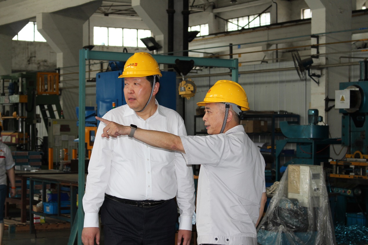 云顶国际版党委书记李海滨一行调研hth手机app下载特冷与hth手机app下载中野