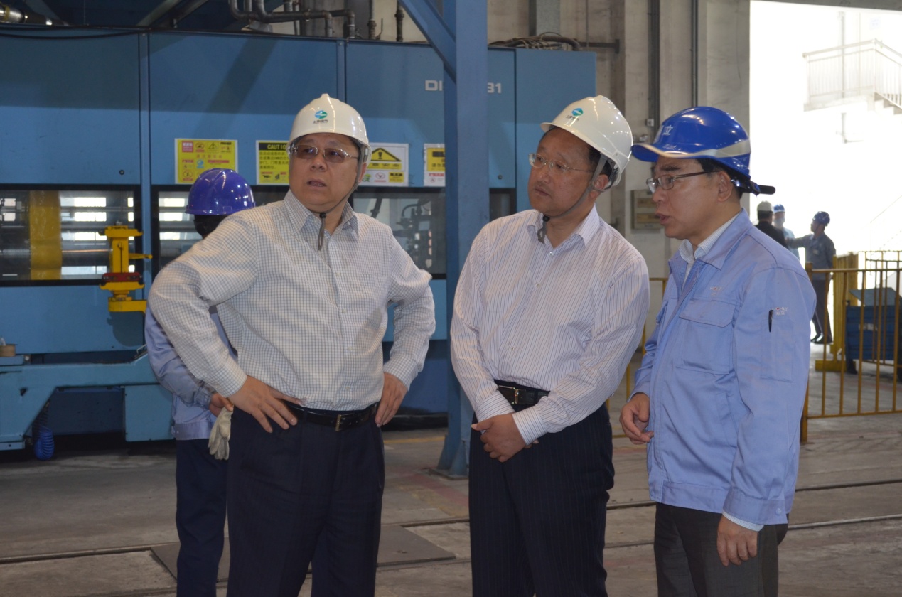 上海电气安监中心领导莅临安徽hth手机app下载检查工作