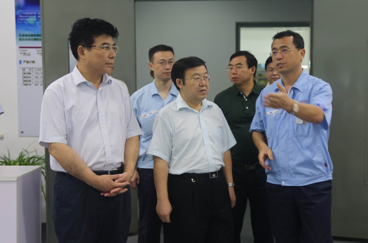 南昌市委常委、副市长田大忠至南昌hth手机app下载调研